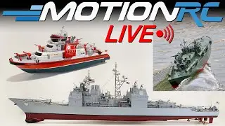 3 NEW Bancroft RC Ship Unboxings! | Motion RC LIVE