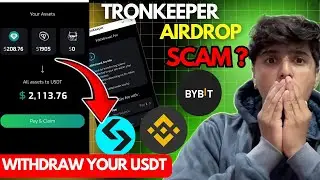 Tronkeeper Airdrop Real or Fake🤬|| Exposed Tronkeeper Airdrop || Tronkeeper Withdrawl Start