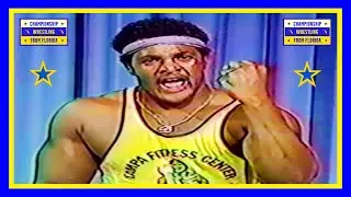 'Hacksaw' Butch Reed Promo (1982) (Championship Wrestling From Florida) RIP 'Hacksaw' Butch Reed
