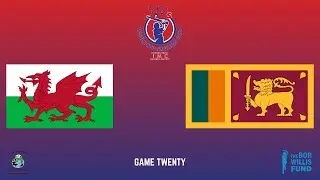 Over 70s World Cup Round 7 - Wales v Sri Lanka