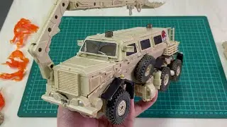 Transformers Movie Masterpiece Series Movie 1 MPM-14 Bonecrusher (Alt mode to Robot mode)