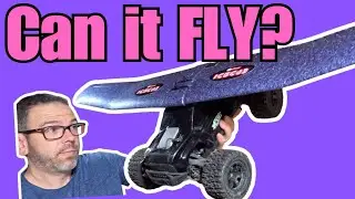 Launching an RC Car with AIRPLANE WINGS&mdash;Will It Work?