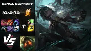 SUPPORT Senna vs Nautilus - EU Grandmaster Patch 14.7