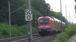 RE1 with DB 182 016 6 is on its way to Berlin  #re1 #182 #trainspotting