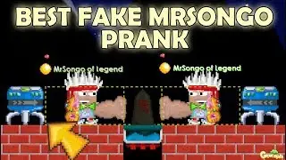 BEST FAKE NOOB PRANK !! (GONE WRONG) | GrowTopia
