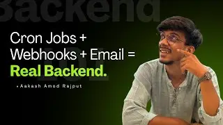 Real Backend: Cron Jobs + Webhooks + Email Notifications (Complete Practical Guide)