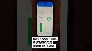 TARGET KGMU UPCNET 2026 let's crack UPCNET exam with me pl like and subscribe friends