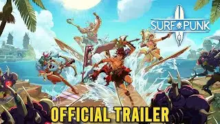 SURFPUNK - Official Demo Release Trailer | Co-op Action RPG