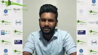 NEBOSH IGC | Student from GWG May 2019 Batch, Chennai | Green World Group