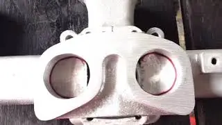 Adaptando uma base/flange para Weber 40