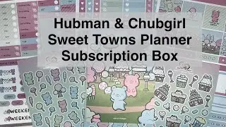 Hubman & Chubgirl Sweets Town Planner Subscription (February Planner Subscription Box)