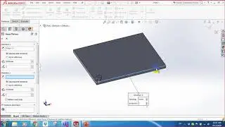 linear pattern - SOLIDWORKS