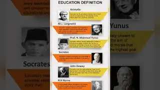 Definition of education |Meaning of education #shorts #education