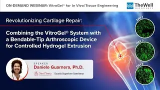 Cartilage Repair with VitroGel&reg; & Bendable-Tip Arthroscopic Device for Controlled Hydrogel Extrusion