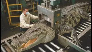How Luxury Crocodile Leather Suitcases Are Crafted