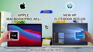 APPLE MACBOOK PRO (M1) VS HP ELITEBOOK 805 G8 | PROS AND CONS | WHICH ONE IS BETTER?