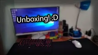Unboxing! Tastatura hama mecanica si mousepad! :D In sfarsit am schimbat tastatura! :D