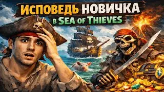 Моя пиратская исповедь! История новичка в Sea of Thieves