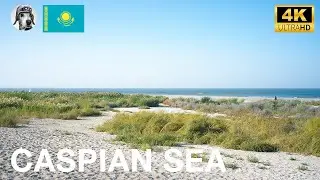 Kazakhstan 🇰🇿 Caspian Sea & Aktau Travel Guide - Relaxing film (4K UHD)