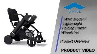 Whill Model F Lightweight Folding Power Wheelchair Product Overview
