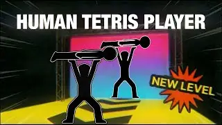 HUMAN TETRIS х 2 PLAYER | Иммерсивная интерактивная разминка для 2 игроков #1