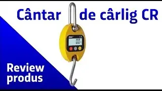 Cantarul de carlig GRAM CR - prezentare de produs