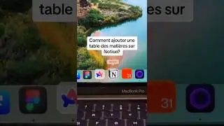 Comment Ajouter une Table des Mati&egrave;res sur Notion #notion #notionfrance #notionfran&ccedil;ais #tabledesmat
