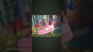 AF1 CUSTOM ANGELUS DYE ANGELUS PAINT💕 #af1 #angelus #nike #dye #painting #women #custom #diy