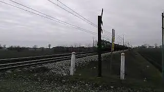 201Eo-112 LOTOS ze składem beczek zmierza do Otoku