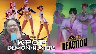 FIRST TIME WATCHING - KPop Demon Hunters (2025) MOVIE REACTION | JuliDG
