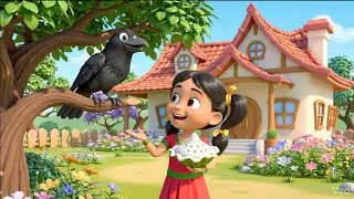 Kakke Kakke koodevide | കാക്കേ കാക്കേ കൂടെവിടെ| kids nursery rhyme | Animation video
