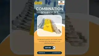 Stanley Combination Spanner Set (70-963E)