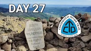 27-й день CDT - Колорадо! Снова на тропе в горах Сан-Хуан.