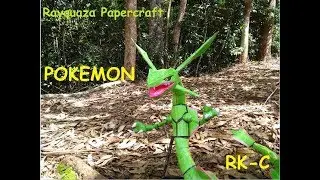 Rayquaza Papercraft (RETO CUMPLIDO)