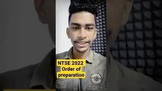 NTSE 2022 की तैयारी में सबसे पहले ये subject करो 💯 | Order of preparation for NTSE 🔥