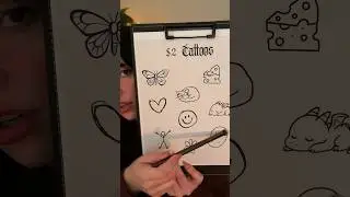 What random tattoo will you get? #asmr