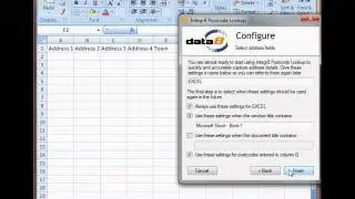 Postcode Lookup in Excel - Updated