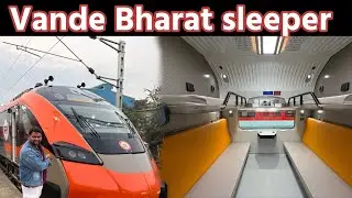 Slipper Bande Bharat Express first look | vande Bharat special video