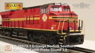 MTH O Scale RailKing ES44 Diesel With Proto Sound 3.0