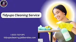 ✨ Experience Top-Notch Cleaning with Tidyups Cleaning Service! ✨