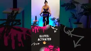 This Cycling Move Activates Your Glutes FAST🔥#spinclasses #indoor-cycling #tapbacks #homefitness