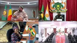 Présidents Malien et Burkinabé, ont également prononcés des allocutions lors de ce sommet de L'AES.