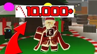 EASY FARMING CANDY CANES IN DEADLY DELIVERY ROBLOX !!! HOW TO GET & FARM CANE NEW CHRISTMAS UPDATE 