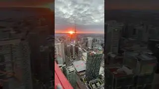 Climbing the second highest crane in Canada #urbex #toronto #canada #urbanclimbing