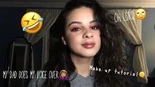 MY DAD DOES MY VOICE OVER! *funny af*