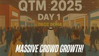 Day 1 | QTM 2025 at DECC Doha 🌍 A Global Tourism Experience You Can&rsquo;t Miss | Vlog#20