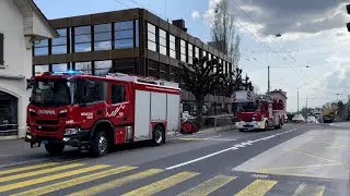 Neuchâtel fire department & police