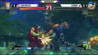 USF4 - Nuckledu [Guile] vs Kazunoko [Yun] - NCR2015