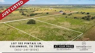 A Dream Property at Lot 102 in Wild Wing Preserve &ndash; 5 Acres of Peaceful Country Living Near Houston!