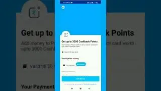 paytm new offer| 3000 cashback points on add money Rs.1 or more to paytm wallet #shorts
